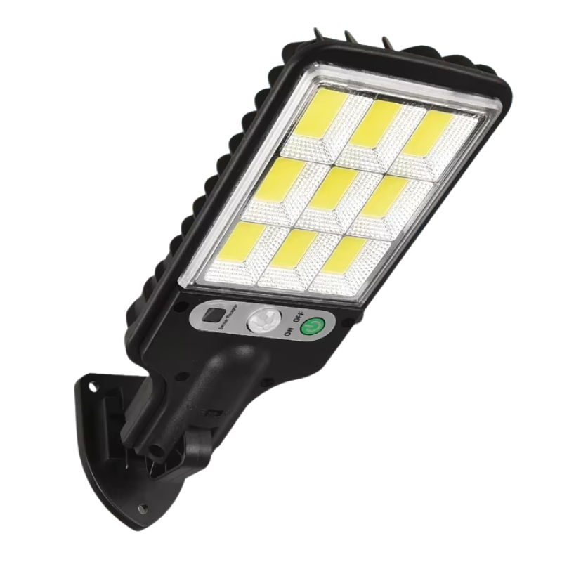Luz LED con panel solar
