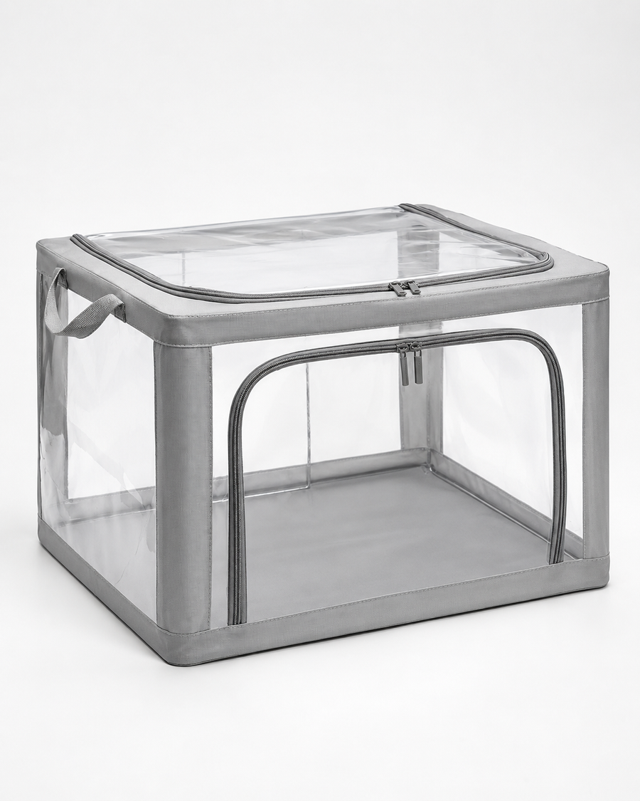 Caja Organizadora  Super XL  Transparente 60x 40Cm