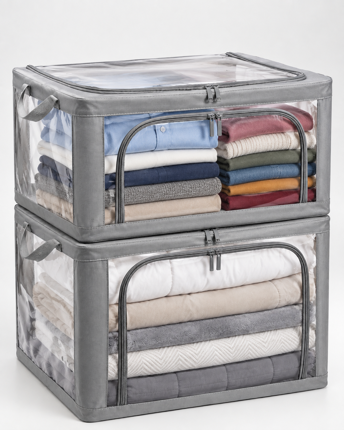 Caja Organizadora  Super XL  Transparente 60x 40Cm
