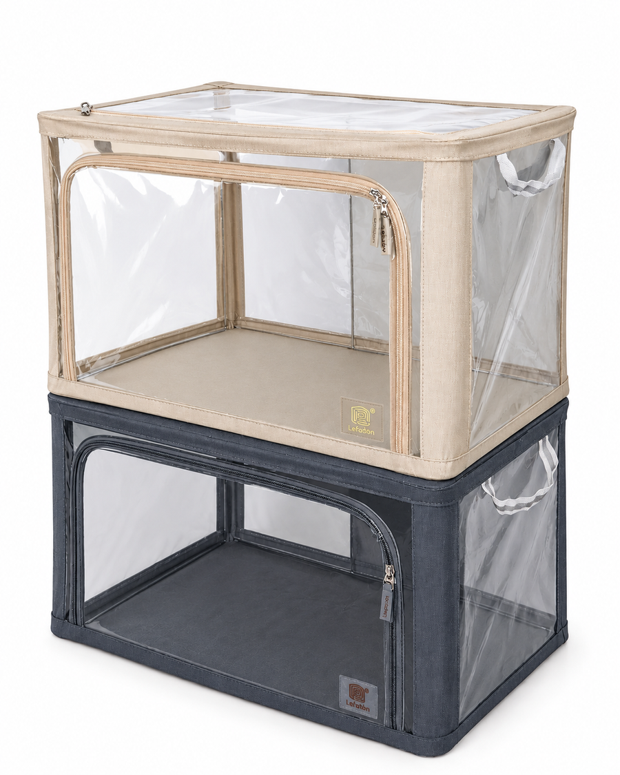 Caja Organizadora  Super XL  Transparente 60x 40Cm