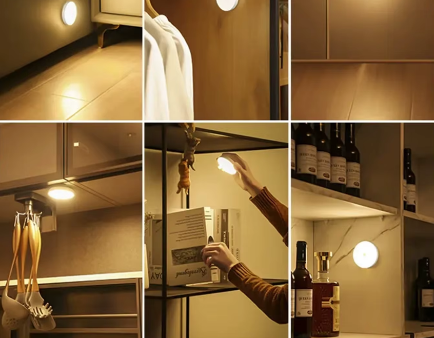 Luz LED con sensor de movimiento 2 +1