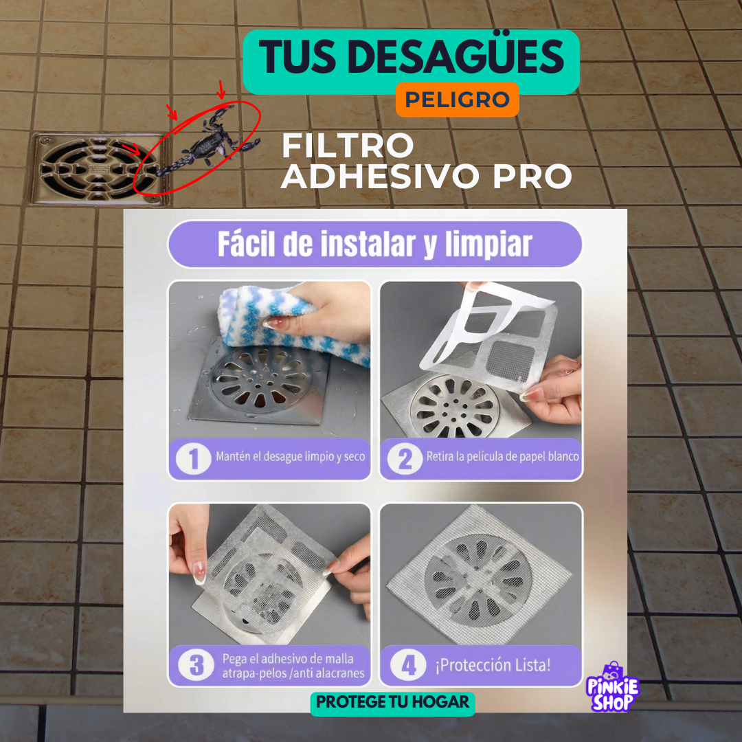 Filtro Adhesivo para Drenaje