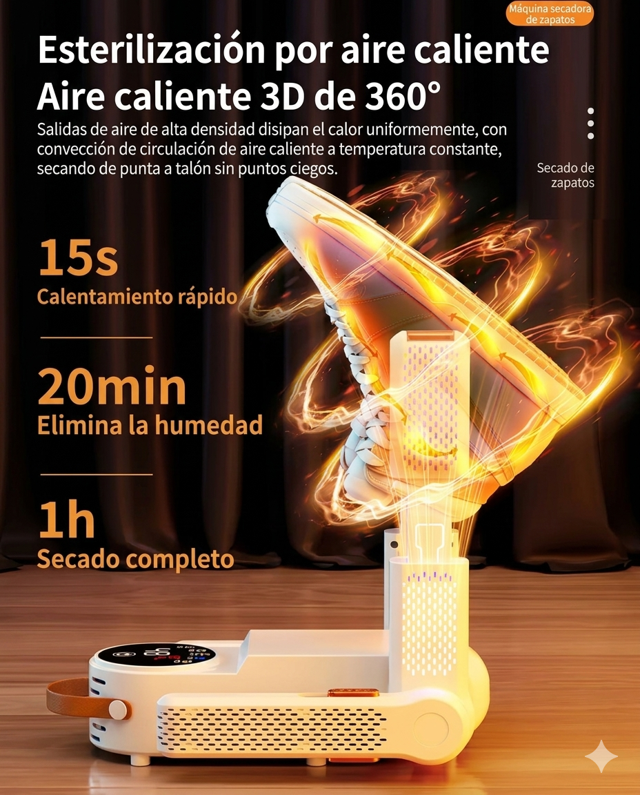 SECADOR DE ZAPATOS ELÉCTRICO