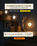 PACK X 3  Luz LED con Sensor de Movimiento Recargable