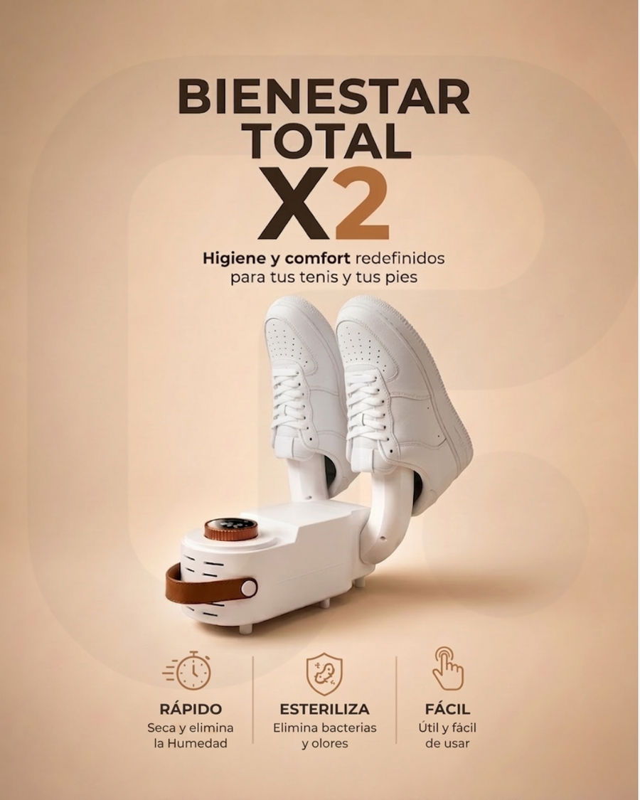 SECADOR DE ZAPATOS ELÉCTRICO