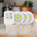 SET DE 3 LUCES LED + 1 CONTROL REMOTO