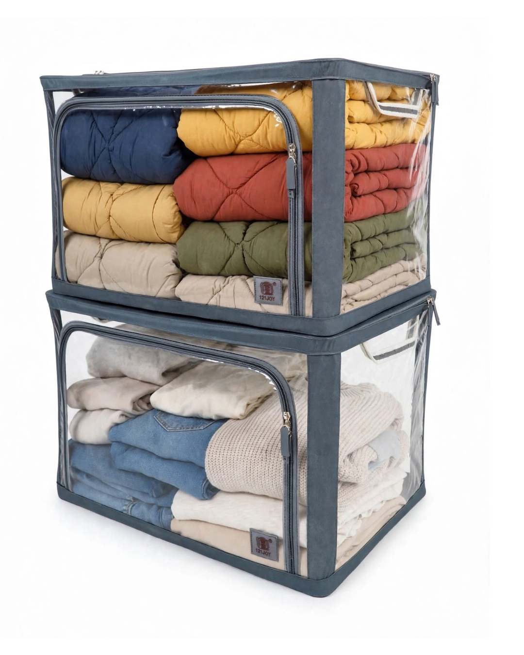 Caja Organizadora  Super XL  Transparente 60x 40Cm