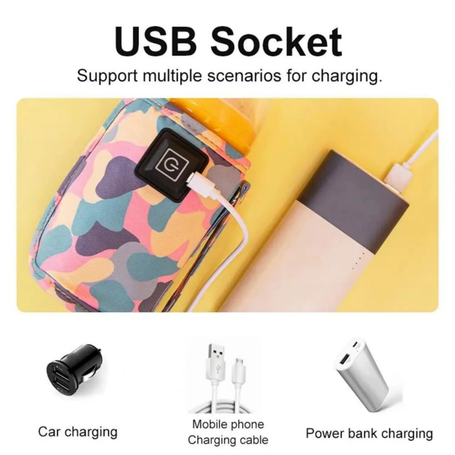 CALENTADOR  DE BIBERON USB